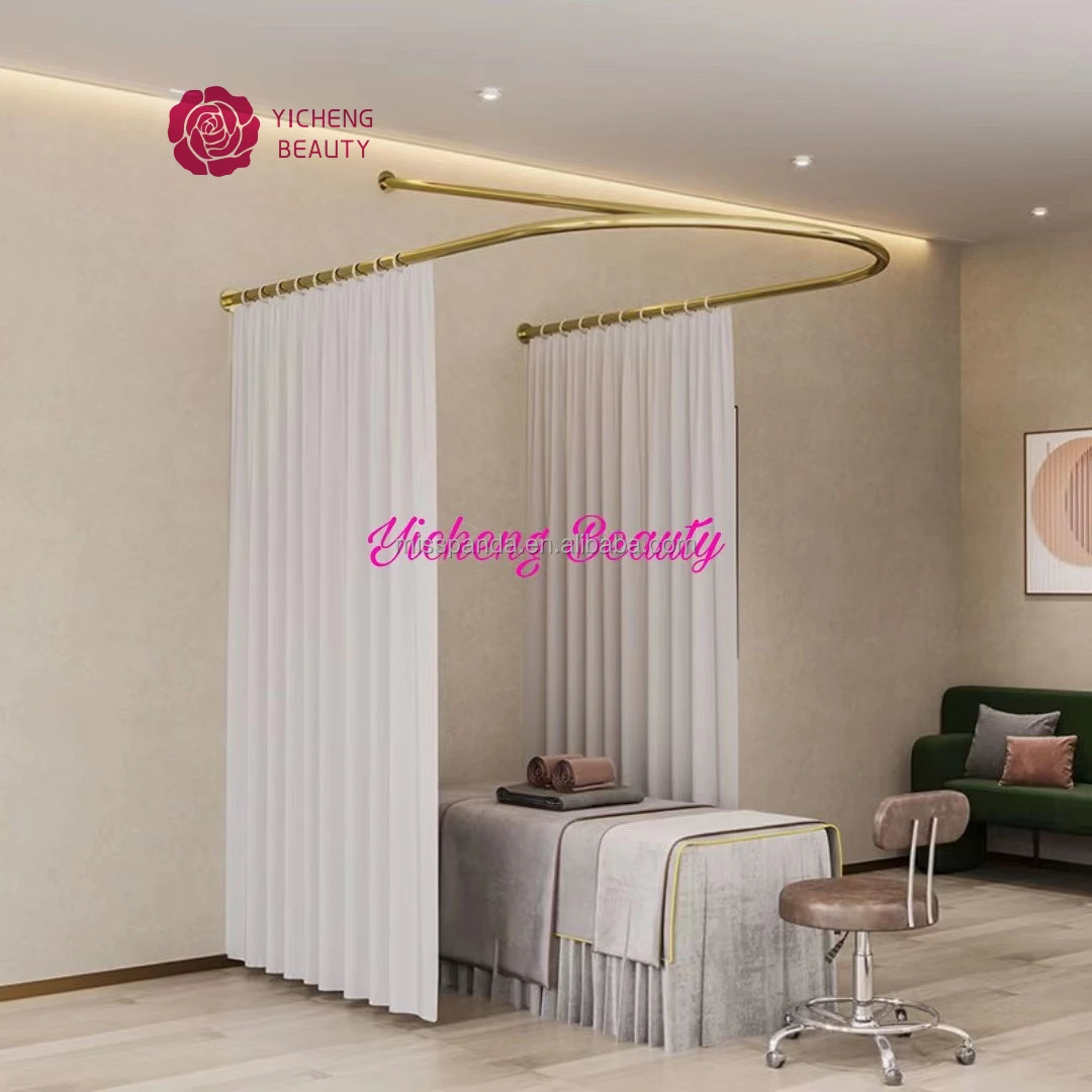 Yicheng Beauty Best selling hot chinese products u-Shaped Waterproof Curtain l-Shaped Water Curtain for salon So Good