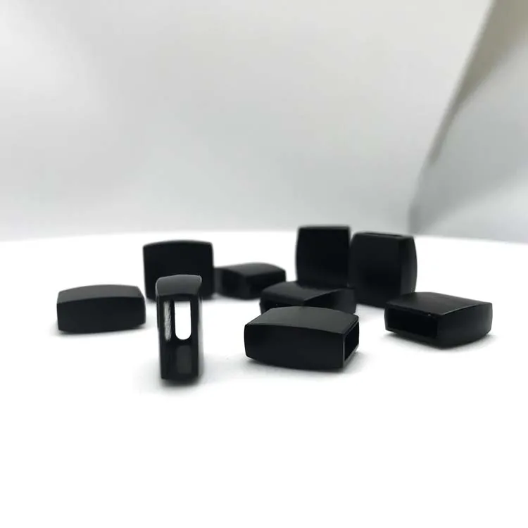 Zinc Alloy Engraved Custom Bell Stopper Metal Drawstring Rope Cord End Lock Stopper