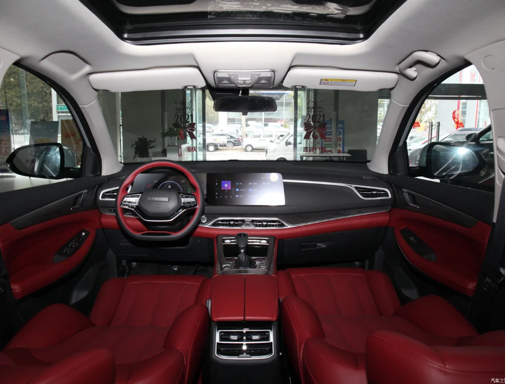 Dongfeng DFSK Glory 580 brand new model 6/7 seats luxury auto SUV 1.5T CVT transmission EU/CE certified