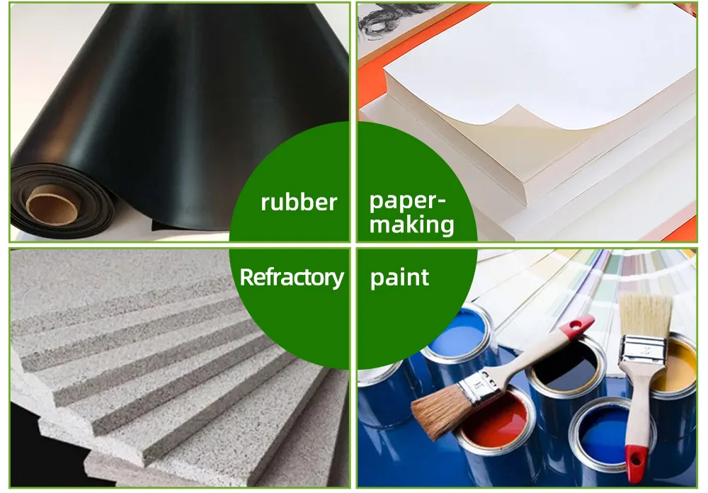 High quality calcined kaolin for paint, coating