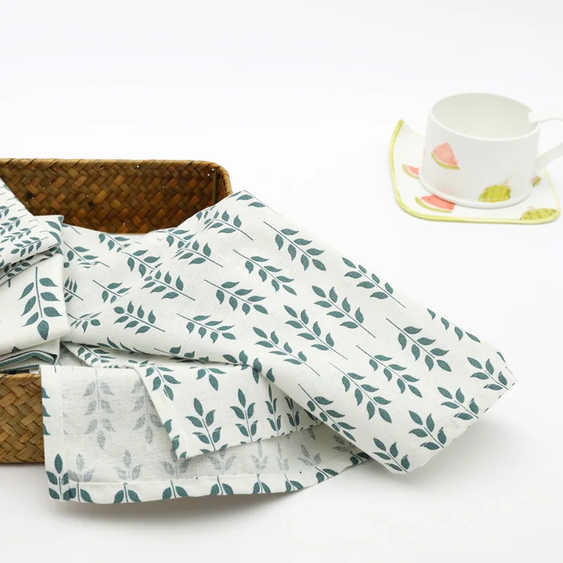 Оптовая продажа высококачественные льняные чайные полотенца Кухонное чайное полотенце с