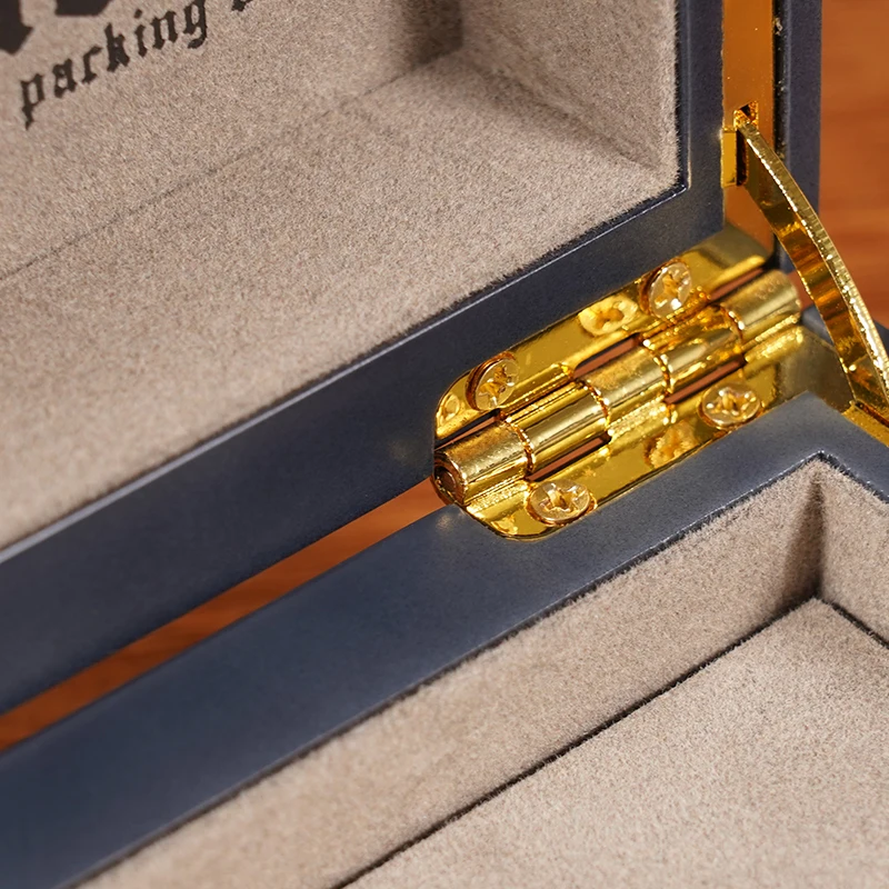 Элегантная роскошная коробка для духов черного цвета с 2 бутылочками для духов, подарок для женщин