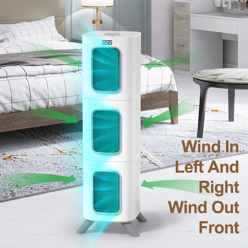 Whole sale good price WIFI smart app control DIY air purifier for office