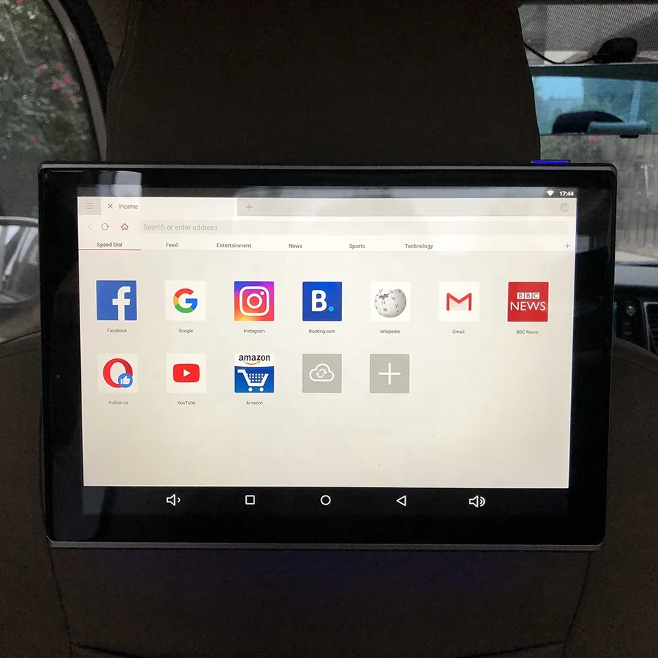 11.8 Inch Android 9.0 Headrest TV Rear Monitor For KIA K5 K9 Seltos Habaniro XCeed Sorento Sportage Car Seat Multimedia Screens