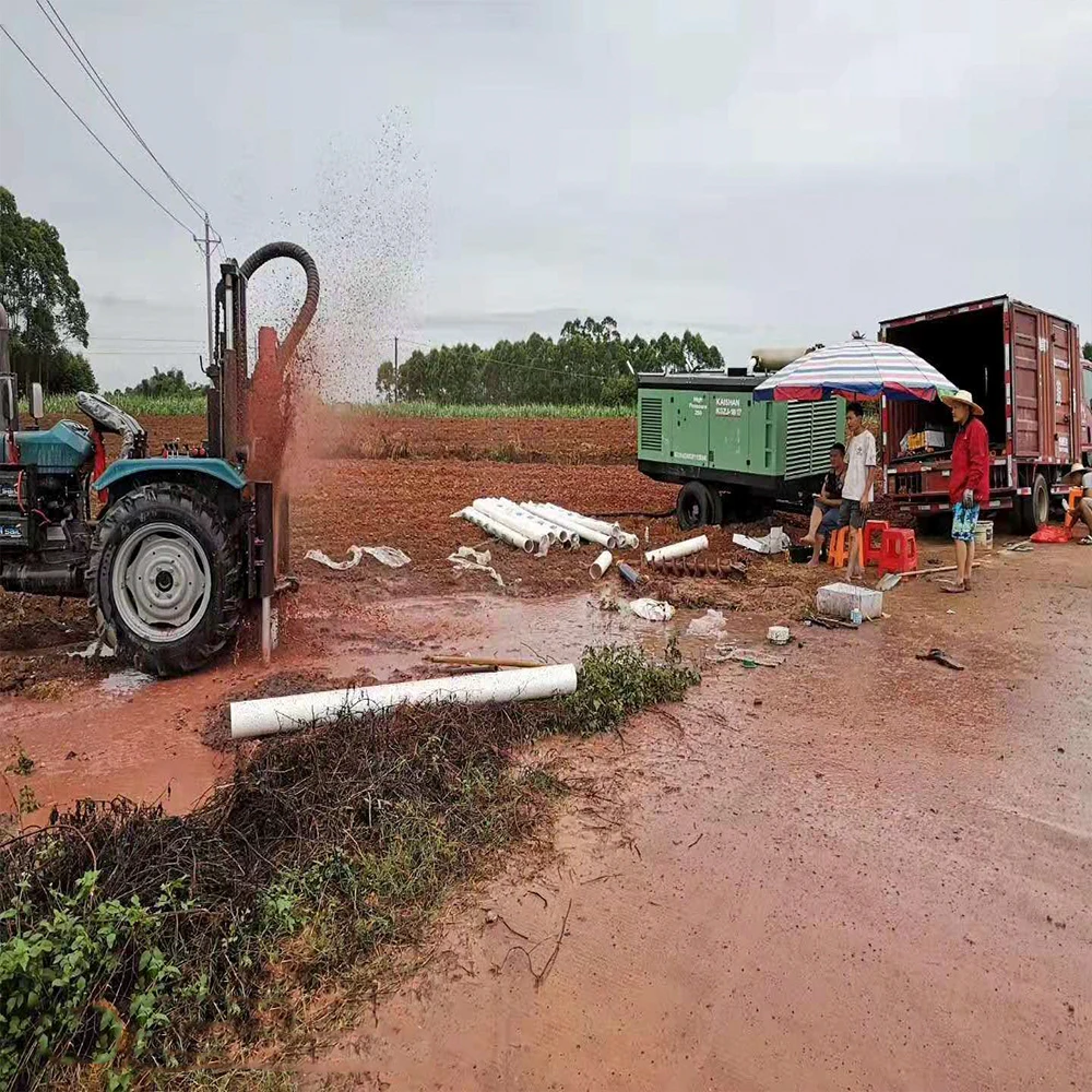 Farm Irrigation Hydraulic Water Well Drilling Rig Machine Kf-300