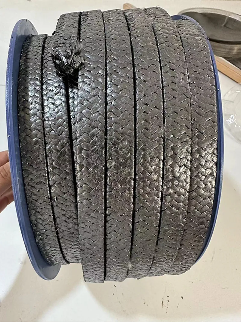 Customized high pressure and high temperature resistant flexible graphite gland packing pump seal