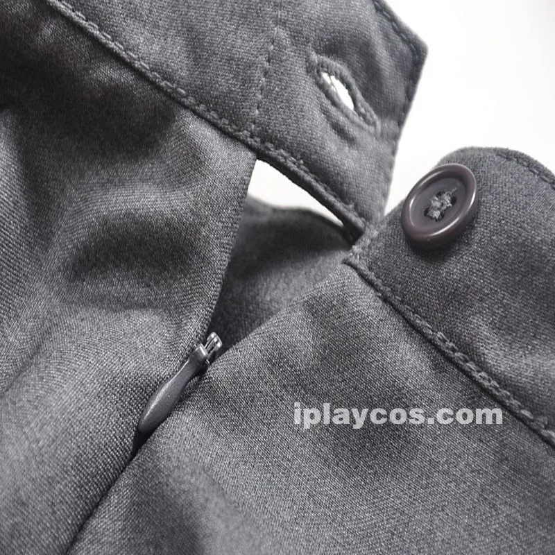 T R Adults Girls School Uniform Pleated Skirt