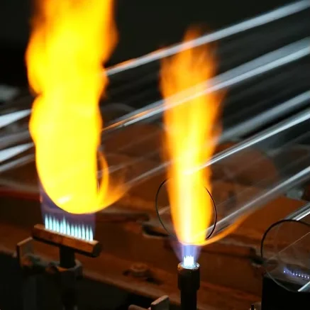 2024 Handa 2cm thick three high tube high-quality amethyst tube