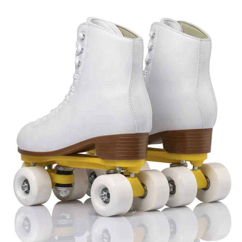 2022 Hot Sale PVC double row shoes manufacturing small orders traditional roller skates