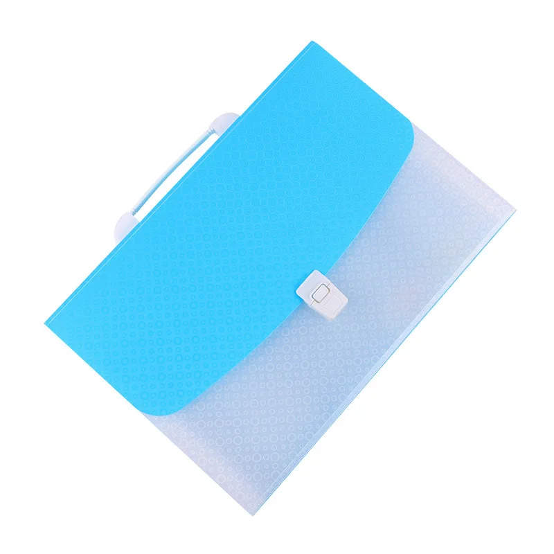 FC 13 Pockets Colorful  Multilayer Folder Plastic Expanding File Wholesale