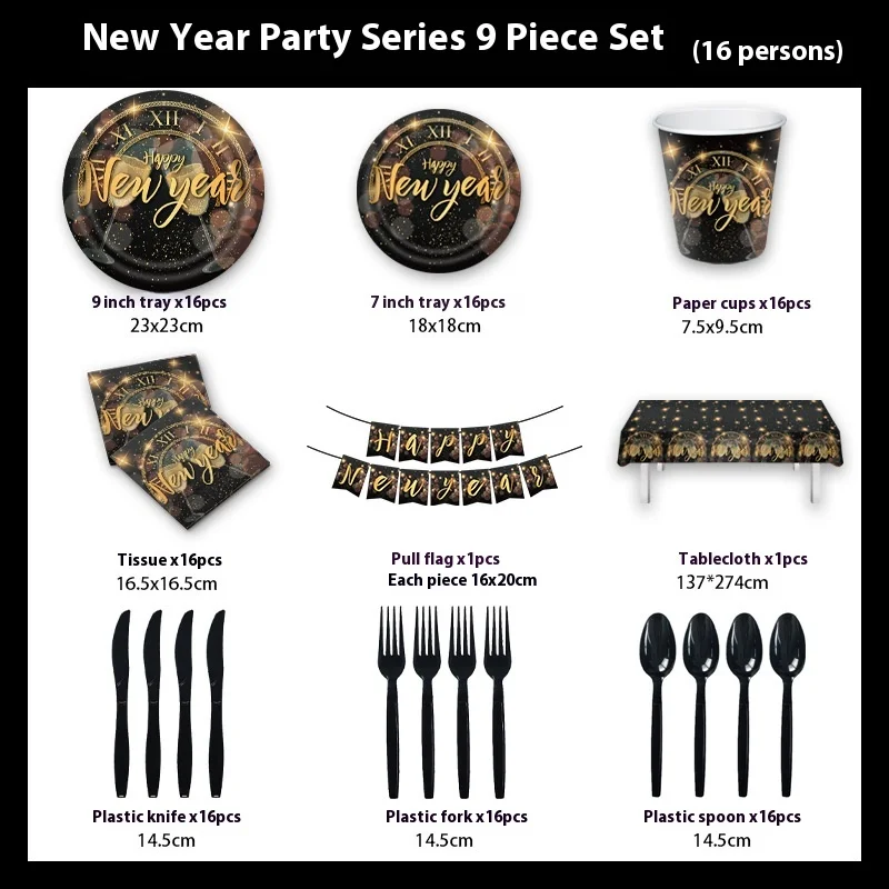 cake decorating supplies Party Tableware Suit Disposable Halloween Party Tablecloth Paper Towel Paper Plate Paper