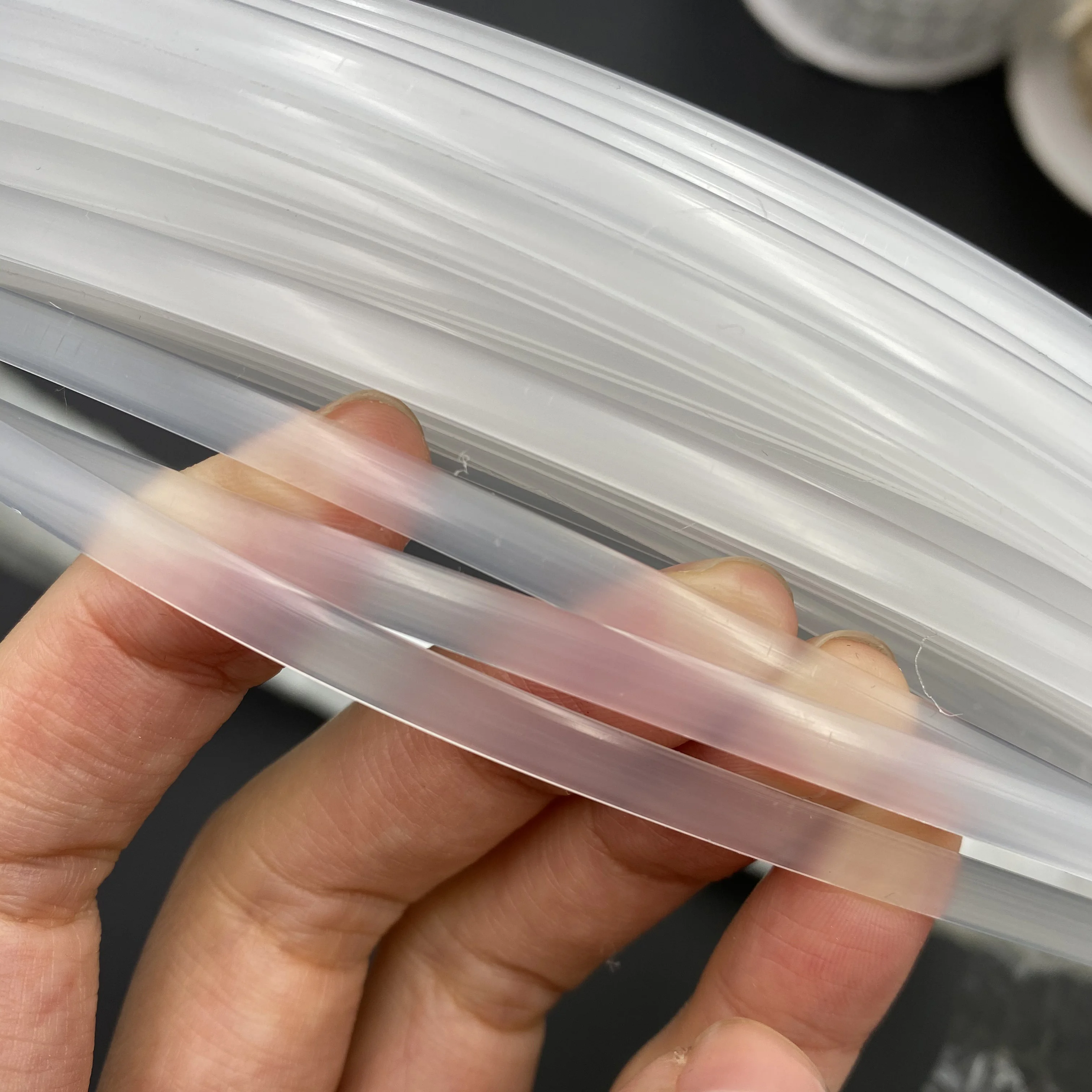 Factory custom high quality flat plastic boning  for underwear accessory