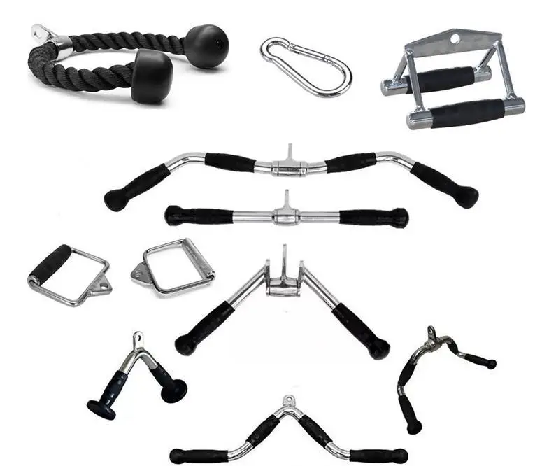Hot Selling Home Gym Fitness Smith Machine Cable Handle Cable Attachment for Press Bar Fitness Workout