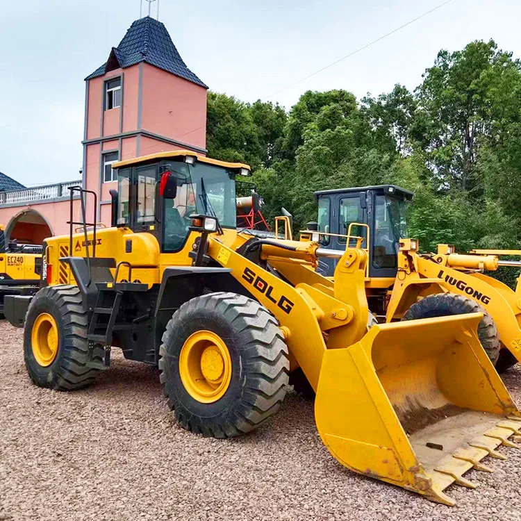 Good Performance Mini Used Loader Shandong SDLG LG956L Second Hand Wheel Loading Machine for Sale