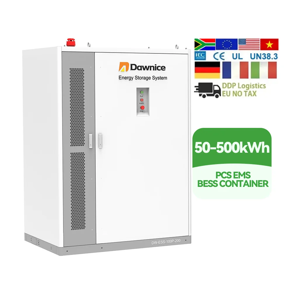 Dawnice OEM ODM Batterie 50kw 100 Kwh 100kw 200kwh 300kw Lithium Battery Bess Solar Battery Energy Storage System