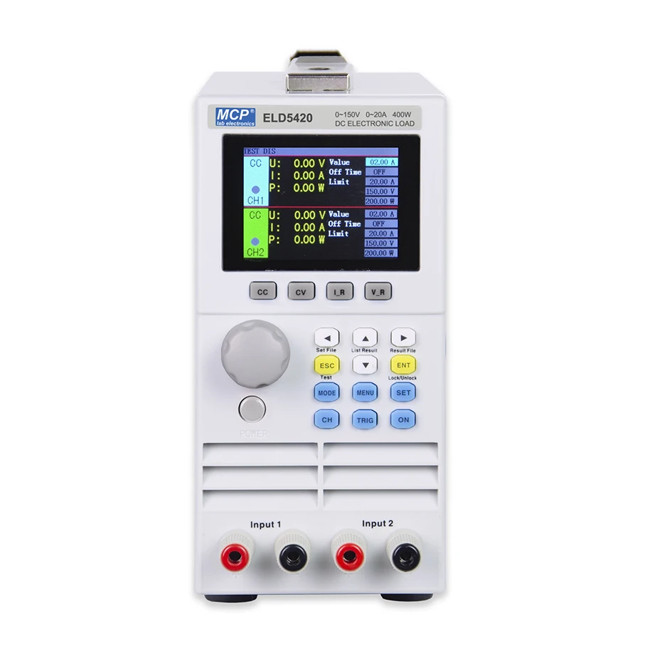 DC Electronic load 150V500V400W SINGLE CHANNEL DUAL CHANNEL ELECTRONIC LOAD ELD5410ELD5420ELD5411