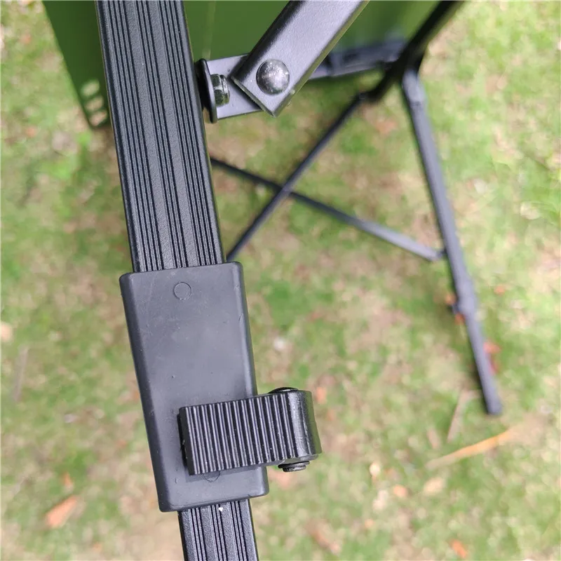 Picnic Outdoor Three-Stage Folding Table, Portable Table with Adjustable Legs, Aluminium Alloy Table for Camping