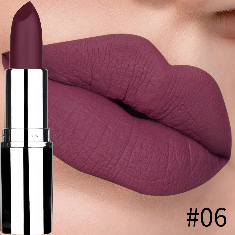 OEM Non Sticky Cup Mask Waterproof Nude Lip Gloss long lasting Private Label Matte Lipstick