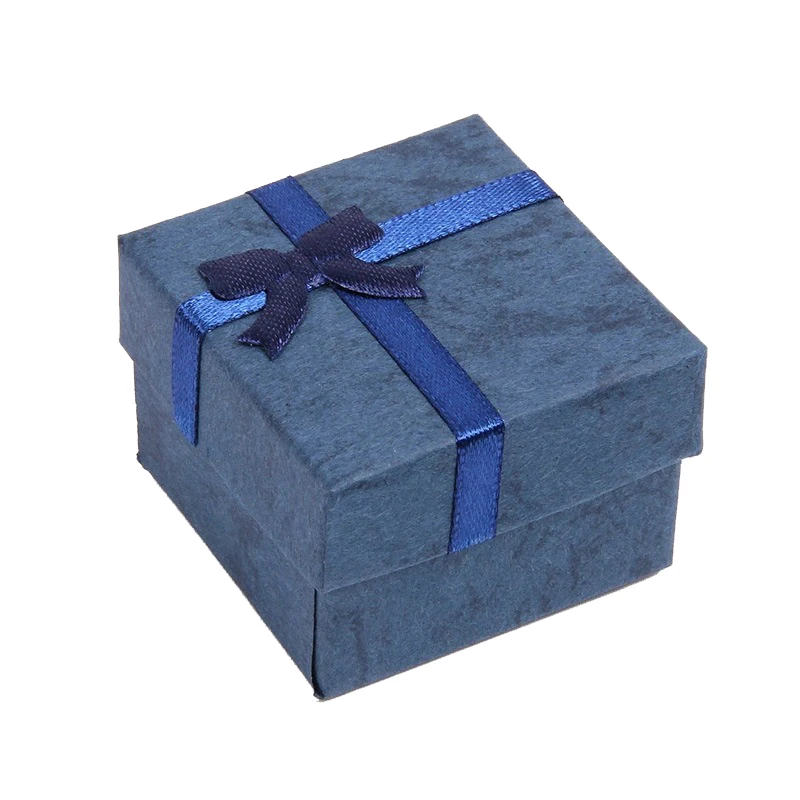 Custom logo cheap lady bow necklace ring bracelet jewelry box luxury paper  jewelry packaging box