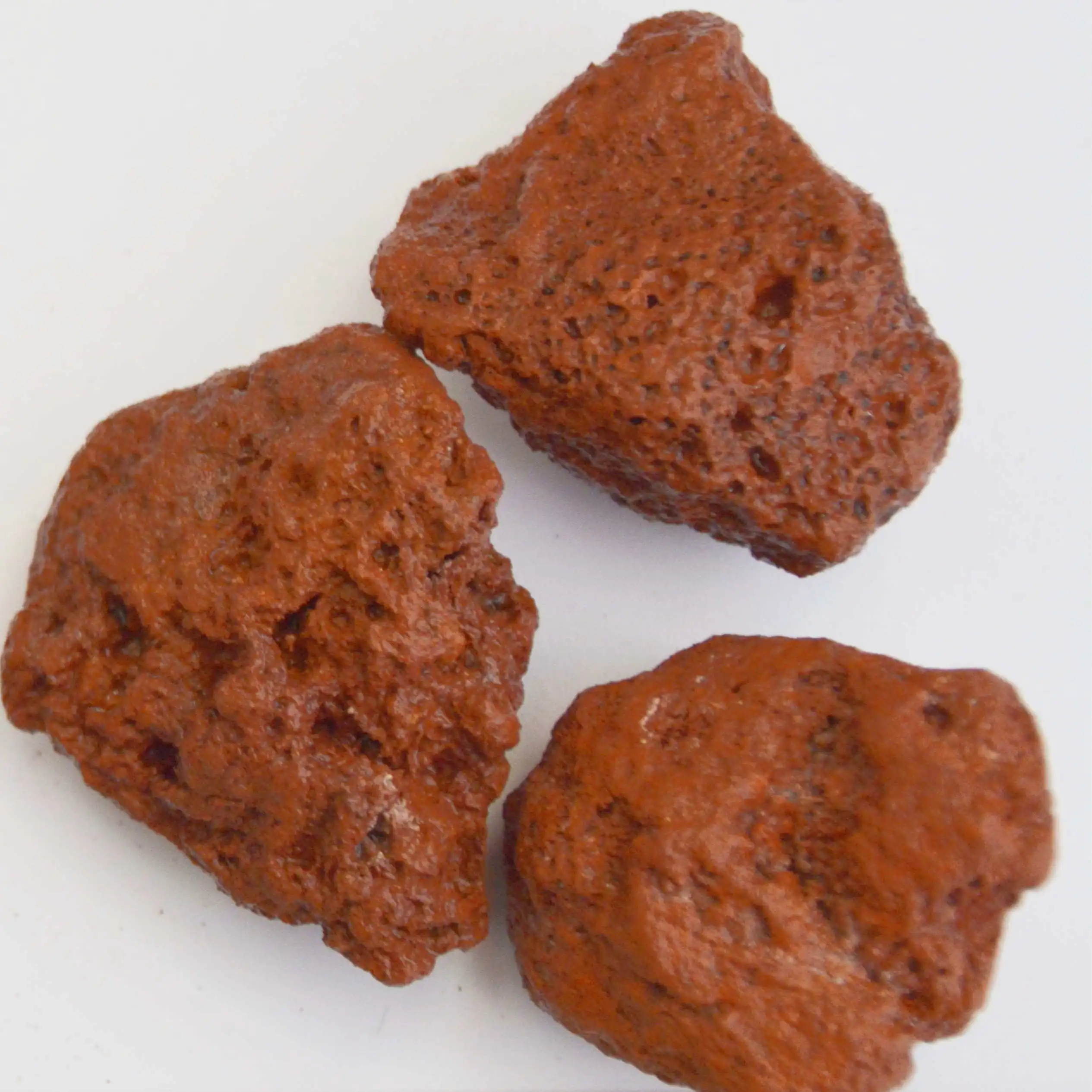 Natural Aquarium Stone Lava Stone Red Volcanic Rock for Fish Pond