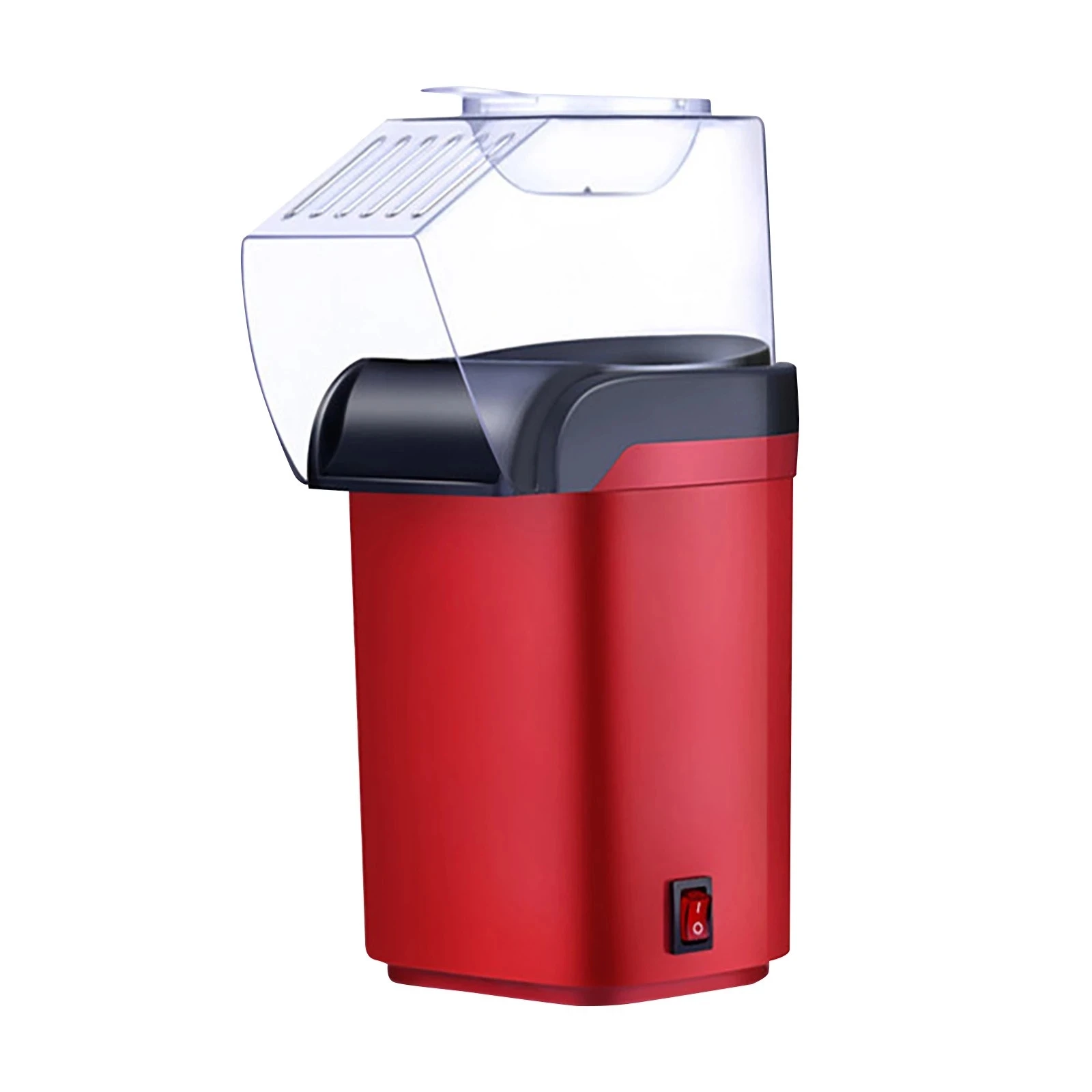 Электрическая автоматическая мини-машина для приготовления попкорна домашнего использования с мерной чашкой подачи кукурузных ядер