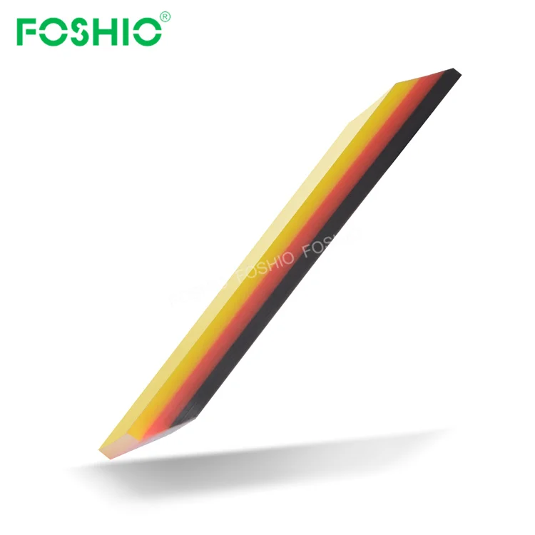 Foshiio Customize 2 Inch Combo Pack Ppf Hybrid Paddle Squeegee Window Tinting Supplies