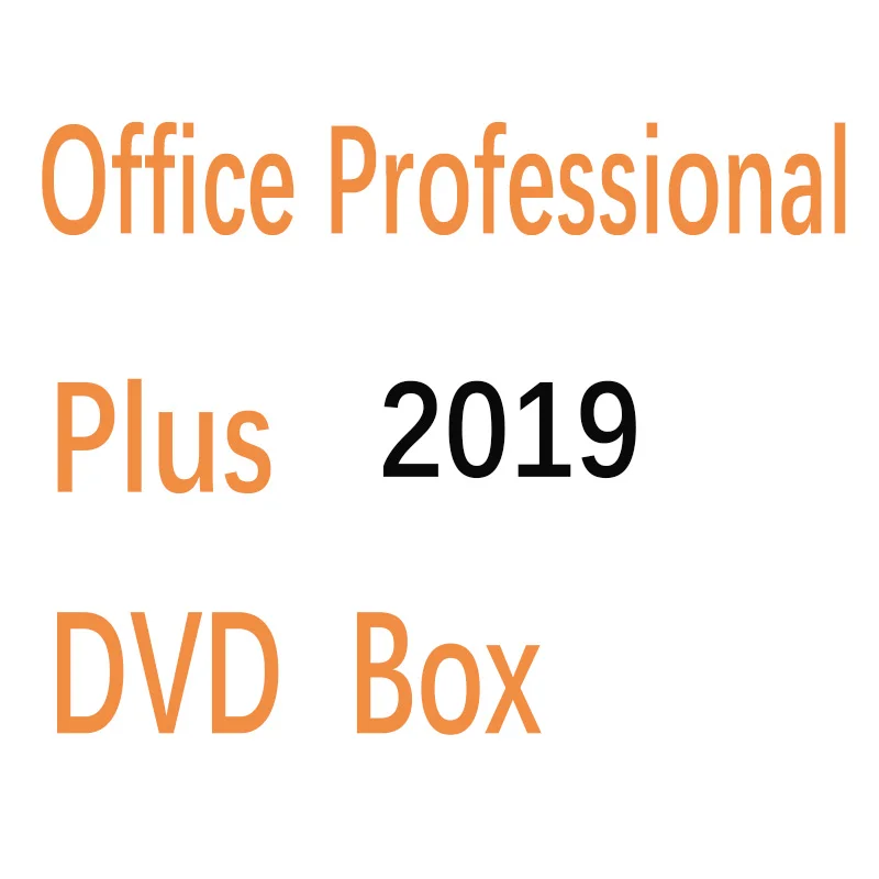 Подлинная офисная 2019 Pro Plus Dvd Box 100% онлайн Активация офис касса