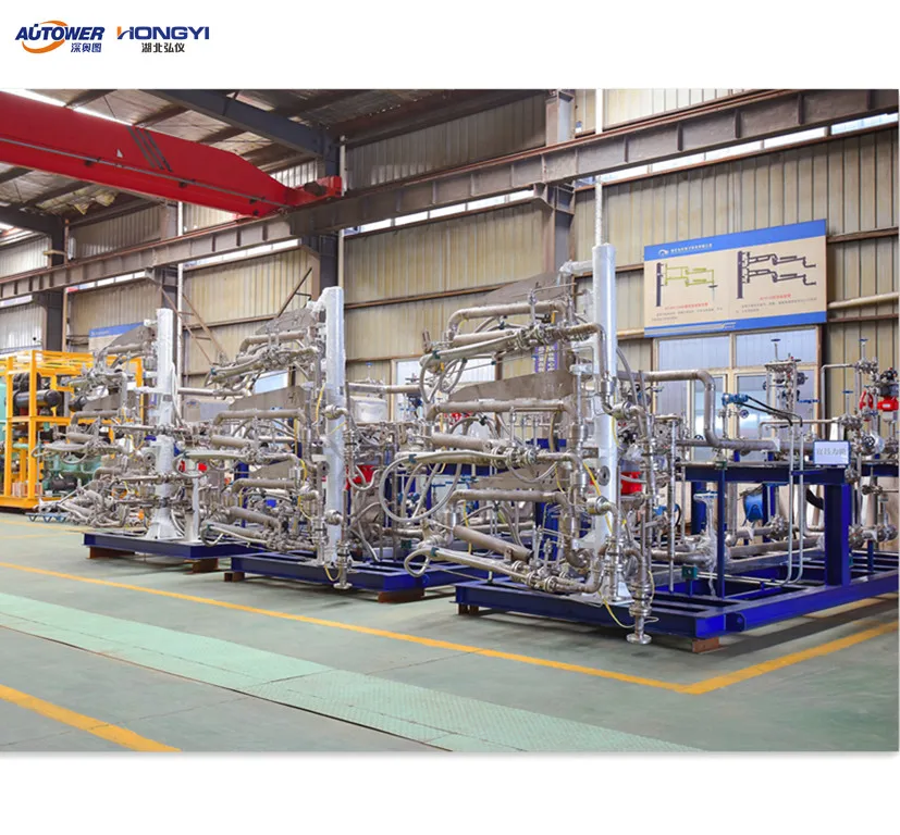 LNG low complexity and installation LPG Top and Bottom Loading Packages with loading arm flowmeter batch controller