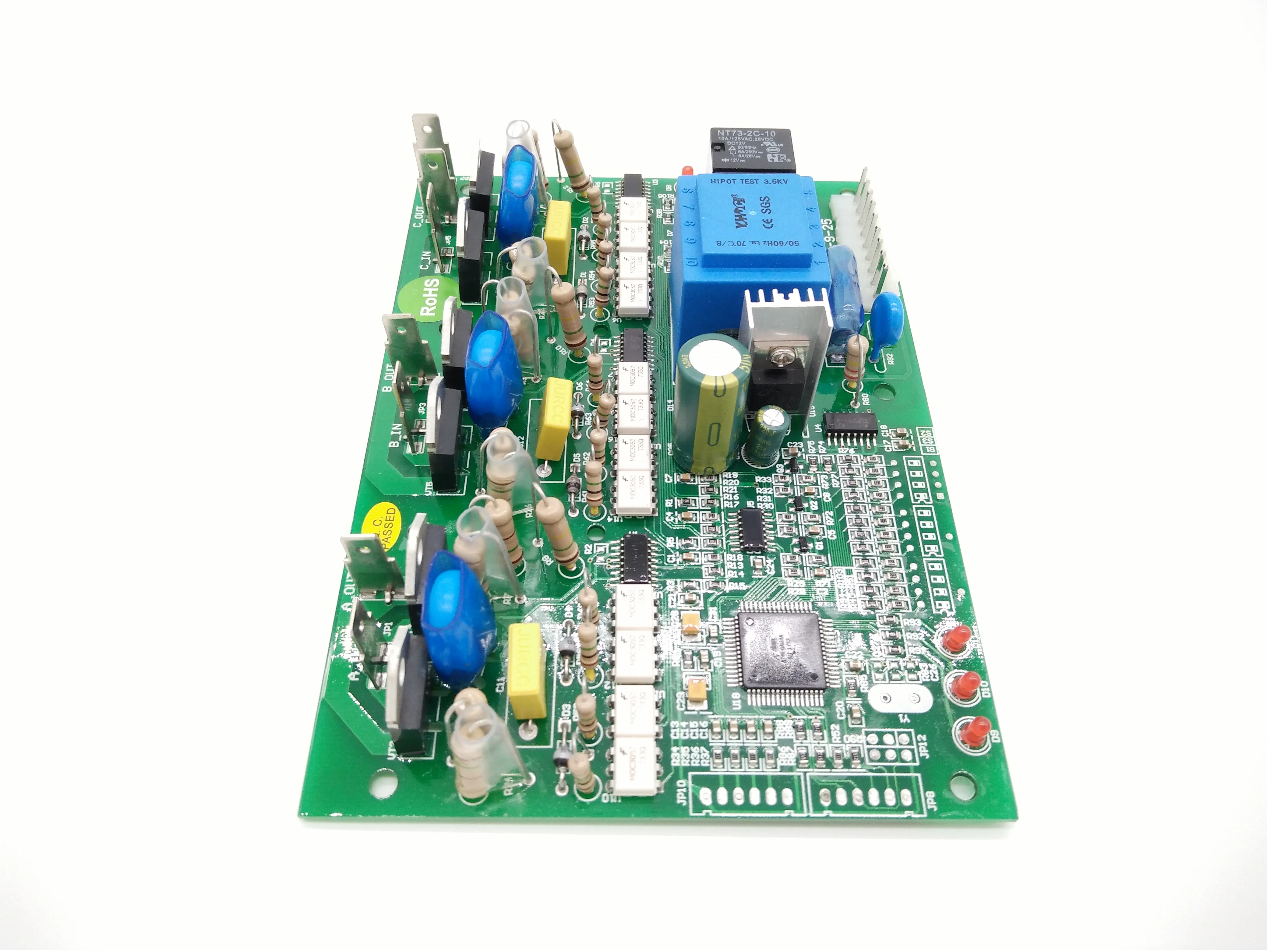 RJ-ASSU380P15 three phase soft starter for air conditioner and heat pump below 380V 15HP reducing starting current by 60%