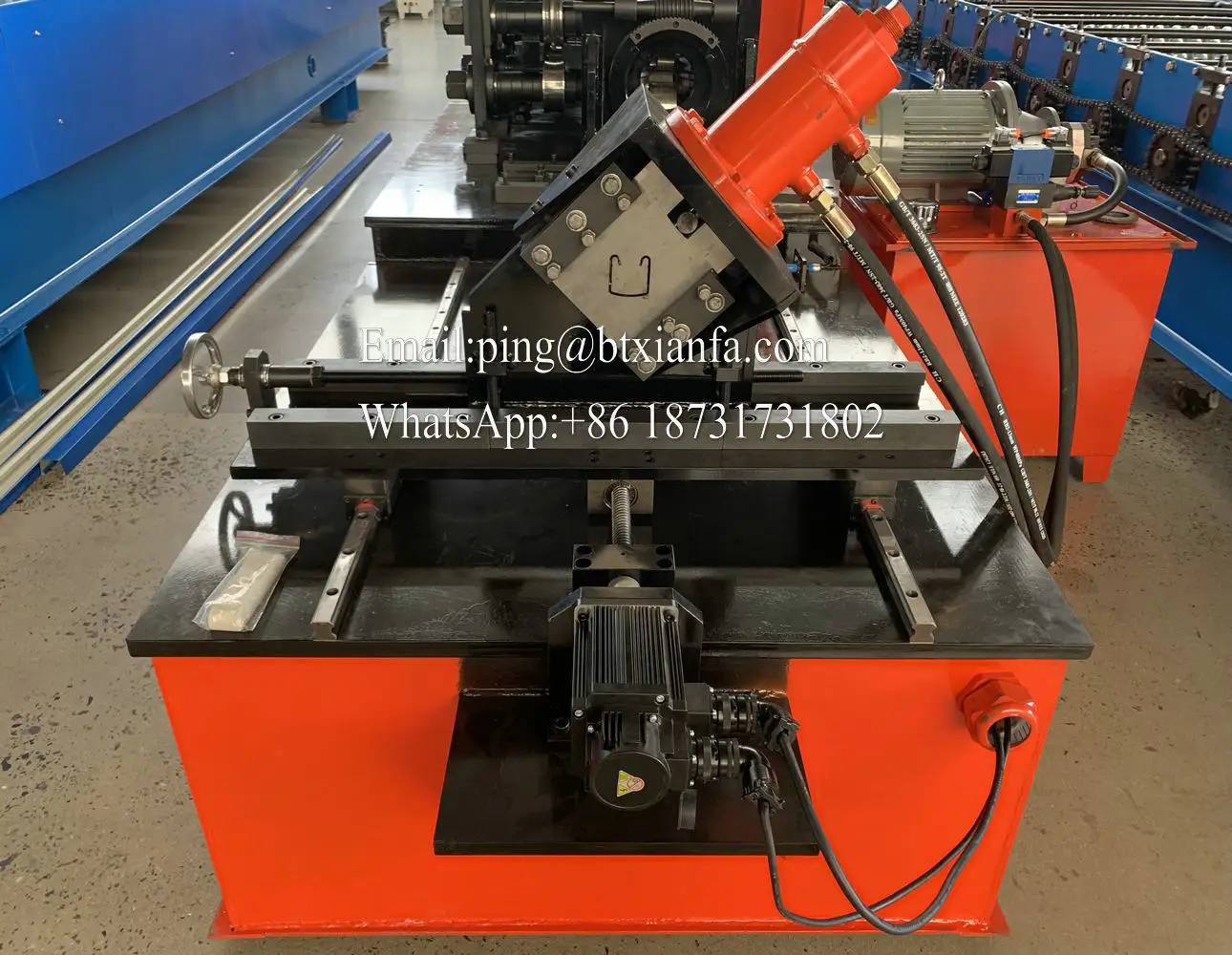 high speed omega furring channel drywall channel metal stud and track rollformed machine
