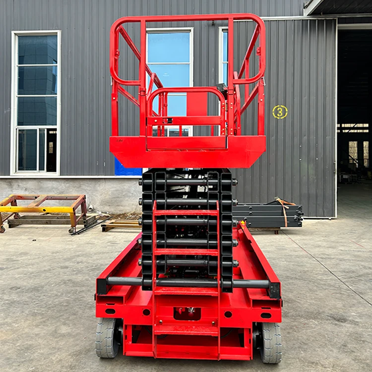 6-22m Scissor Lift Portable Scissor Lift Elevator Movable Hydraulic Aerial Lifting Platform