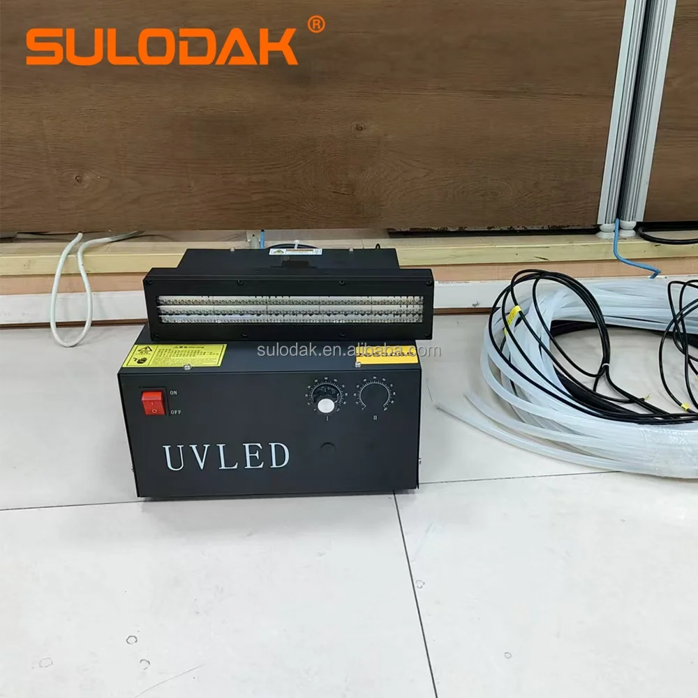 Factory Custom 395nm 2000W High Energy UV Lamp LED UV Curing System for Flatbed Printer Flexo Printer