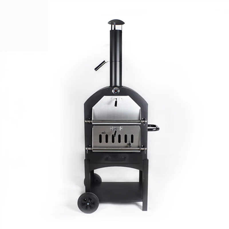 2021 3in1 Pizza Oven Smoker Bread Oven Outdoor Pizza Charcoal Fired Grill Oven