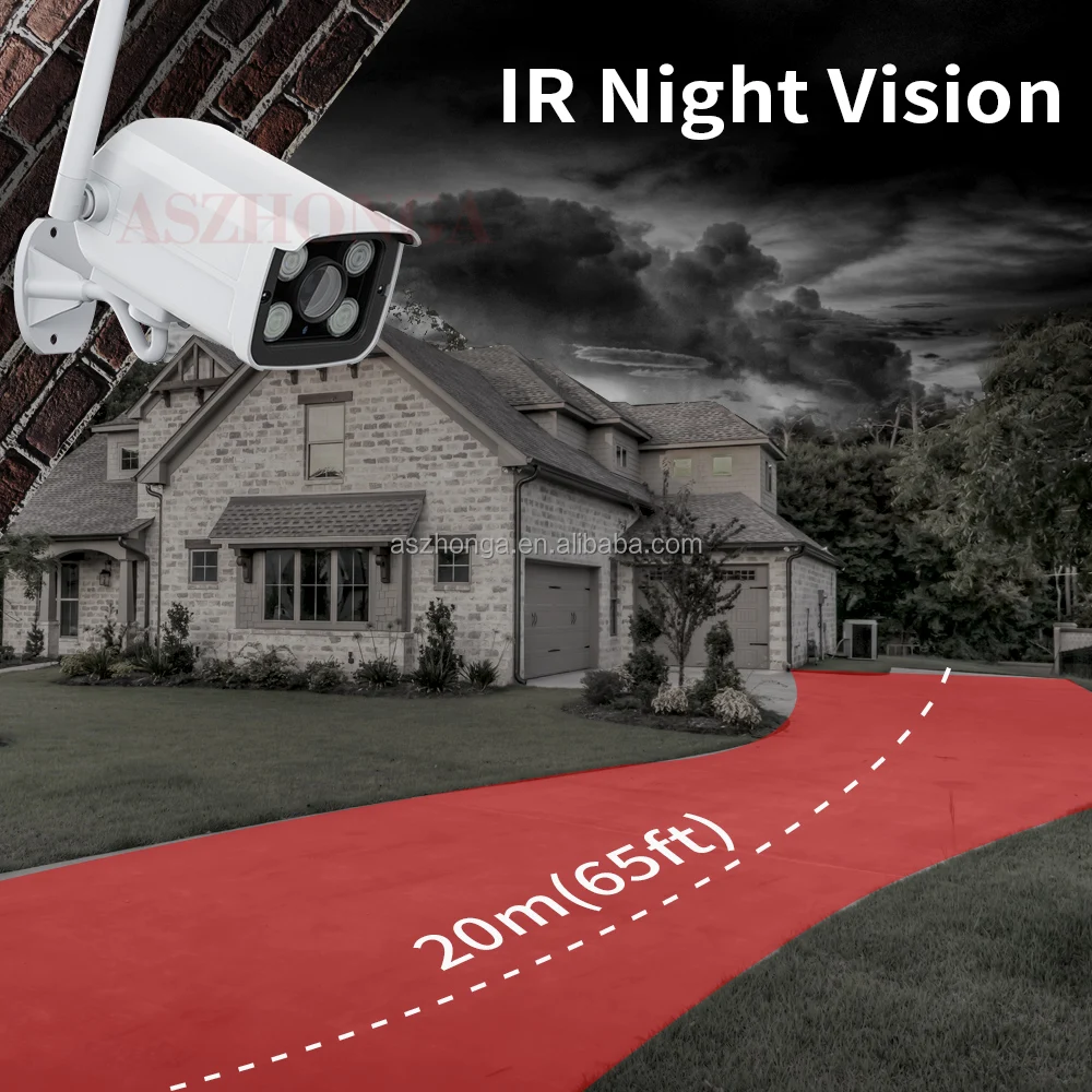 Tuya Smart Home 2CH 4CH Wireless 1080P 3MP 5MP NVR Kit Security CCTV WIFI Camera System  Outdoor Waterproof Security System