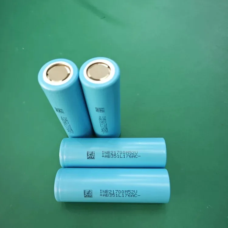 GL Korea высокопроизводительный 5200mAh M52v Цилиндрический литий-ионный аккумулятор 21700 15A перезаряжаемый произведенный в Корее