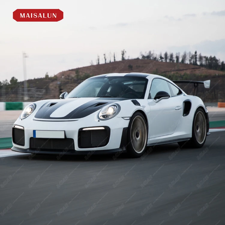 Carbon Fiber Body Kit For Porsche 911 991 Upgrade To GT2 RS Style with Car bumpers fender hood spoiler Bodykit