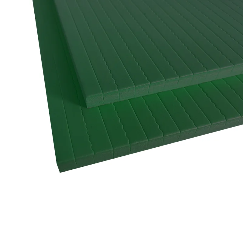 Green 60 Degrees Slice Foam-rubber Cushion Cellular Rubber Super Elastic Sponge Spring Pad Dies Cutting Elastic Pad
