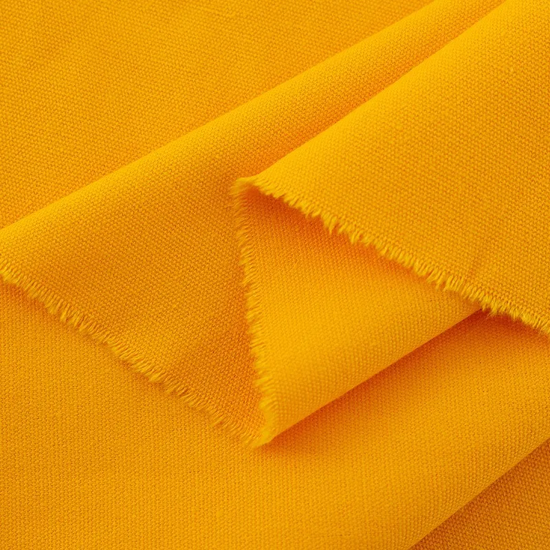 Stock 230gsm 100% cotton waterproof canvas woven fabric for windbreaker