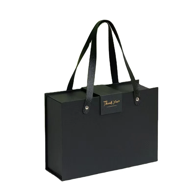 Shipping Custom Logo Perfume Magnetic Wig Hair Extension Packaging Folding Gift Corrugated Paper Box  With Window