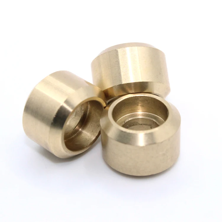 Machinend Sleeve Bushing Factory Price Custom Non Standard Brass Round Spacer Sleeve Small Brass Micro Machining Cnc Machining