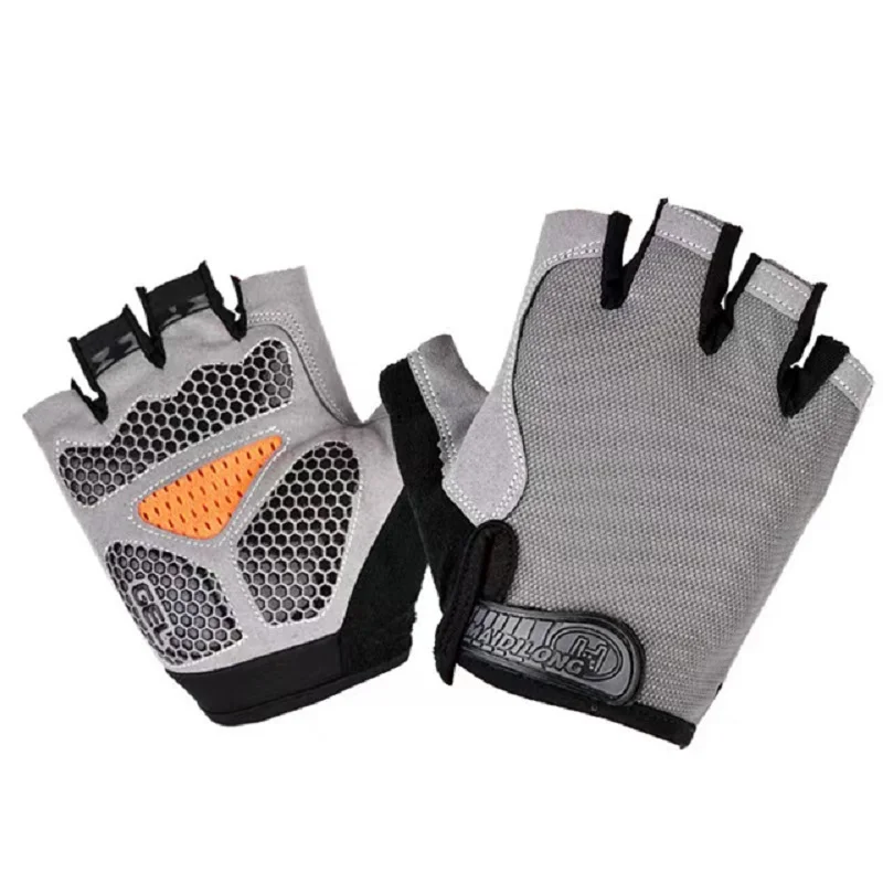 Outdoor riding necessities  Wear resistance and skid resistance  Half finger gloves