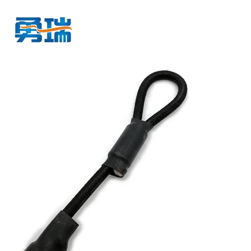 Exporter pressed black nylon rope custom length rope suspension  loop sling for safety use