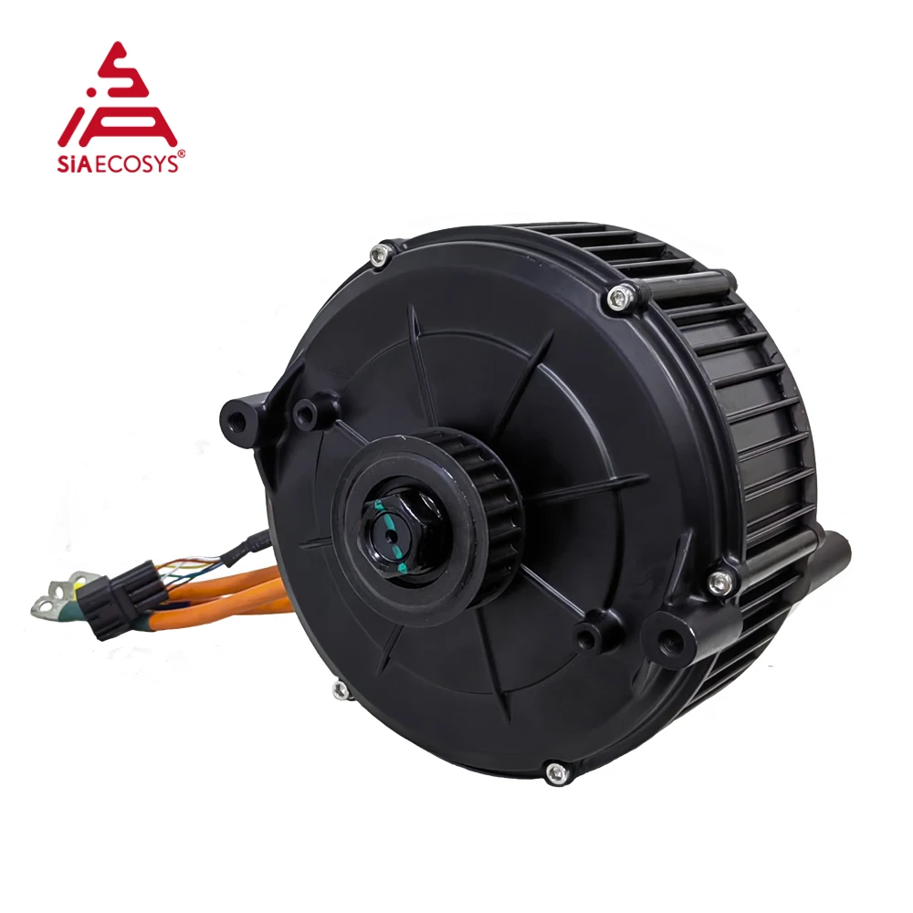 QSMOTOR 165 5000W 72V 35H Hall Mid drive Motor for Electric Scooter