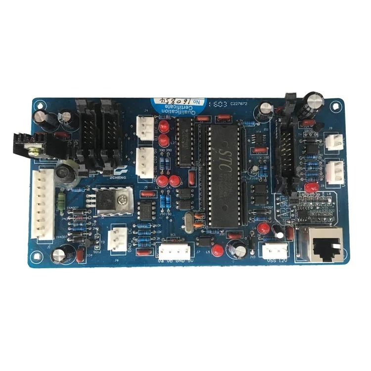 Материнская плата с одинарным и двойным соплом дозатора топлива для автозаправочной станции