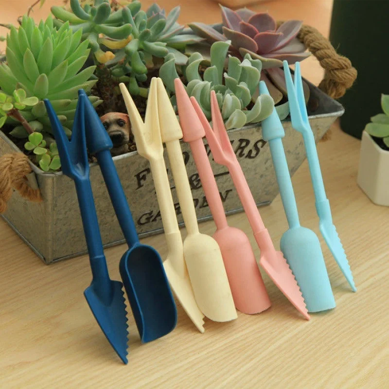 2pcs Succulent Transplanting Device Planters Digging Tool Seedling Garden Nursery Trays
