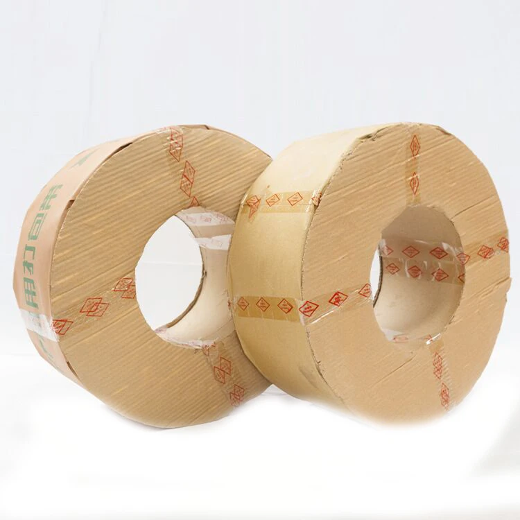 Wholesale green white shipping packaging plastic strapping belt pp strap roll