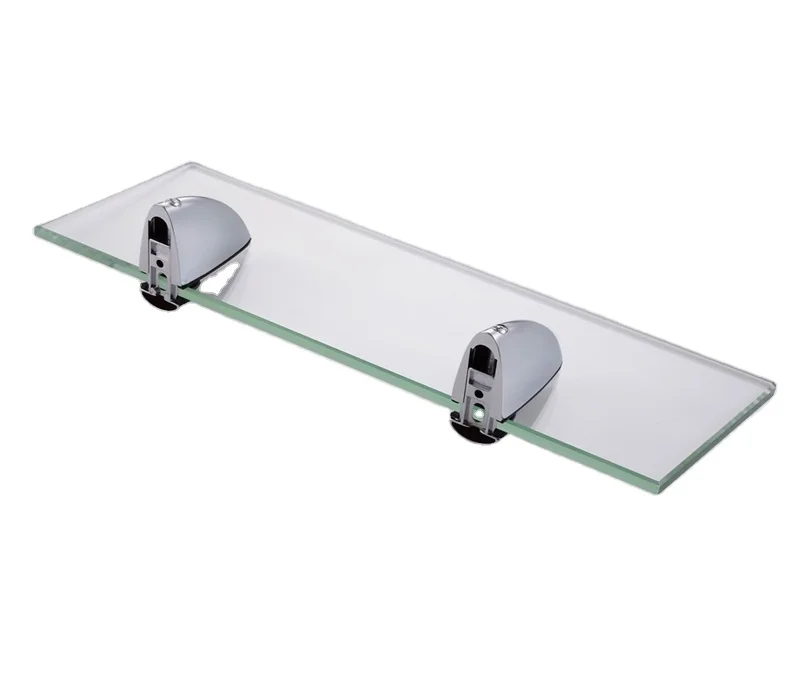 Decorative Glass Display Shelves / Glass Storge with Polished Edge and Shatter-resistant