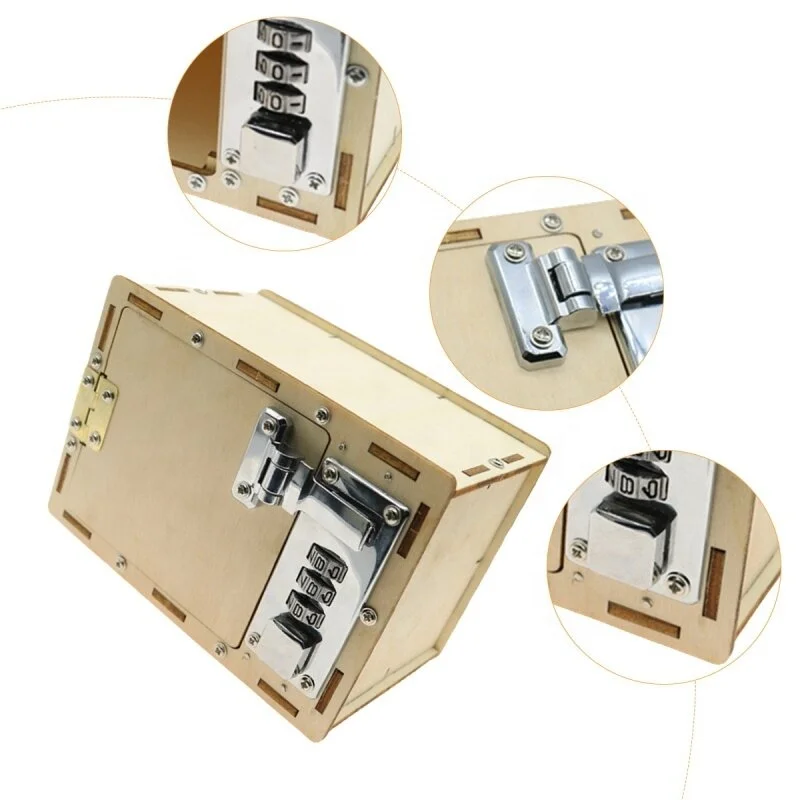 Mechanical Lockbox Boys Toys Making Tool DIY Password Case Toy Tools Primary School Educational Cases