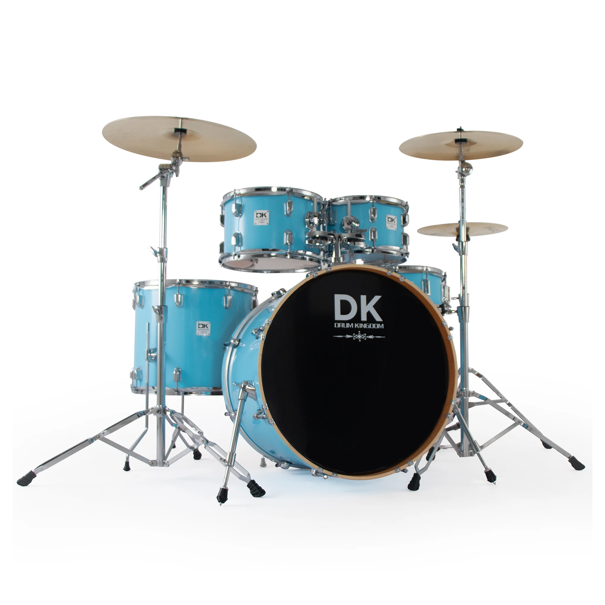 Musical instruments low price poplar acoustic drum set for kids and adult