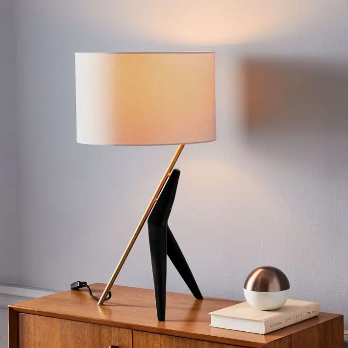 modern solid wood table lamp luxury living room bedroom study room model bedside decorative table lamp